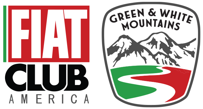 Fiat Club America – Green & White Mountains
